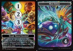 Start Your Engines! (0014) // Max Speed (0014) Double-Sided Token - Foil